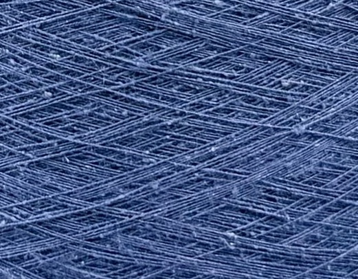 Botto Giuseppe Soie Bourette 1/50 - Fil sur cône Bleu poudré